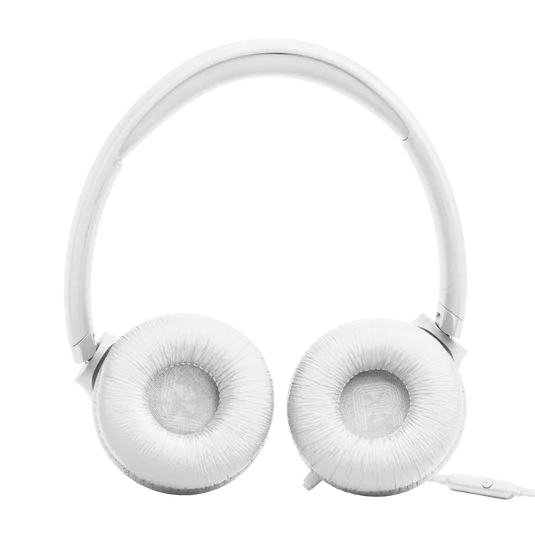 JBL Tune 530 Wired Headphones - White | JBLT530WHT