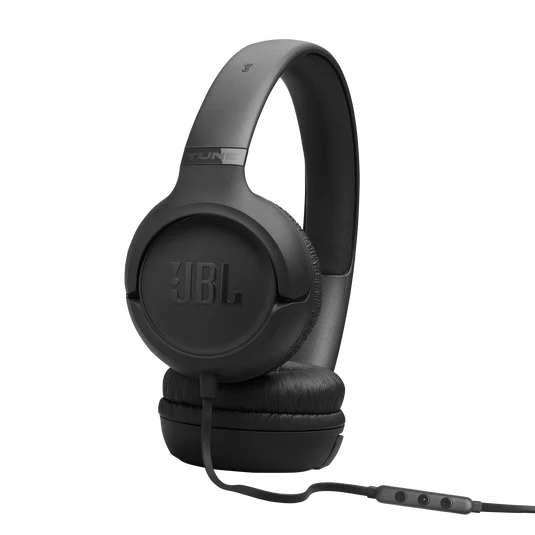 JBL Tune 530C Wired Headphones - Black | JBLT530CBLK