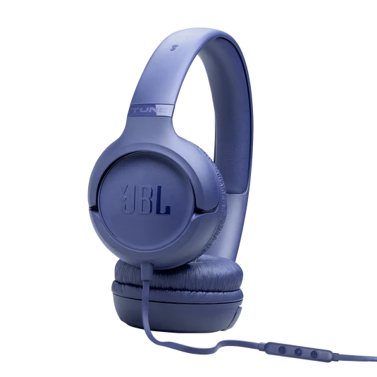 JBL Tune 530C Wired Headphones - Blue | JBLT530CBLU