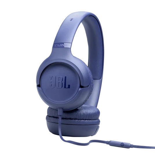 JBL Tune 530 Wired Headphones - Blue | JBLT530BLU