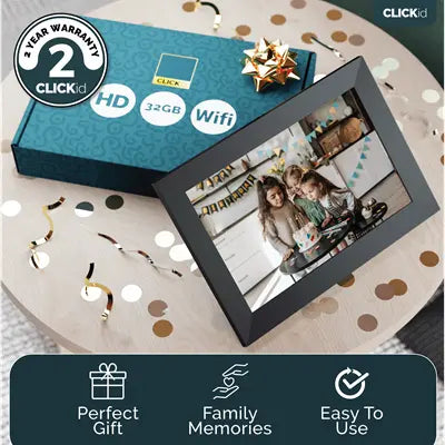 Majority Clickid Snap10 Digital Photo & Video Frame | 1000002959