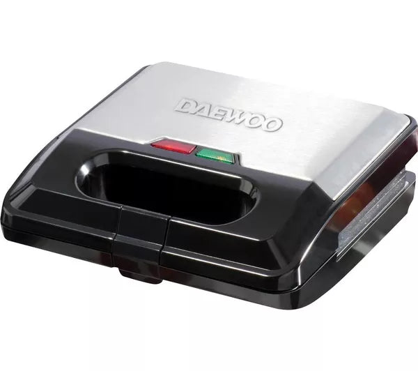 DAEWOO SDA1562 3-in-1 Snack Maker - Black & Silver | SDA1562