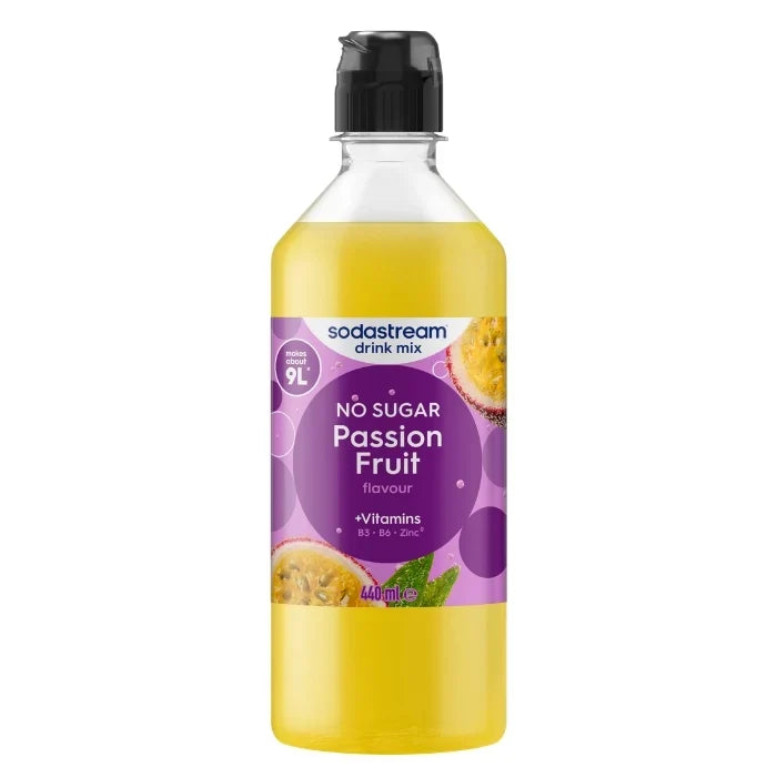 Sodastream Classic Zero Passionfruit Flavour Syrup 440ml | 1925614440