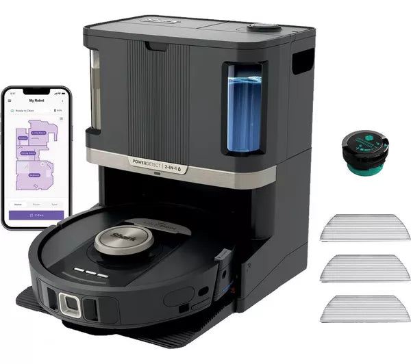 Shark PowerDetect NeverTouch Pro 2-in-1 Self-Empty Robot Vacuum | RV2800ZEUK