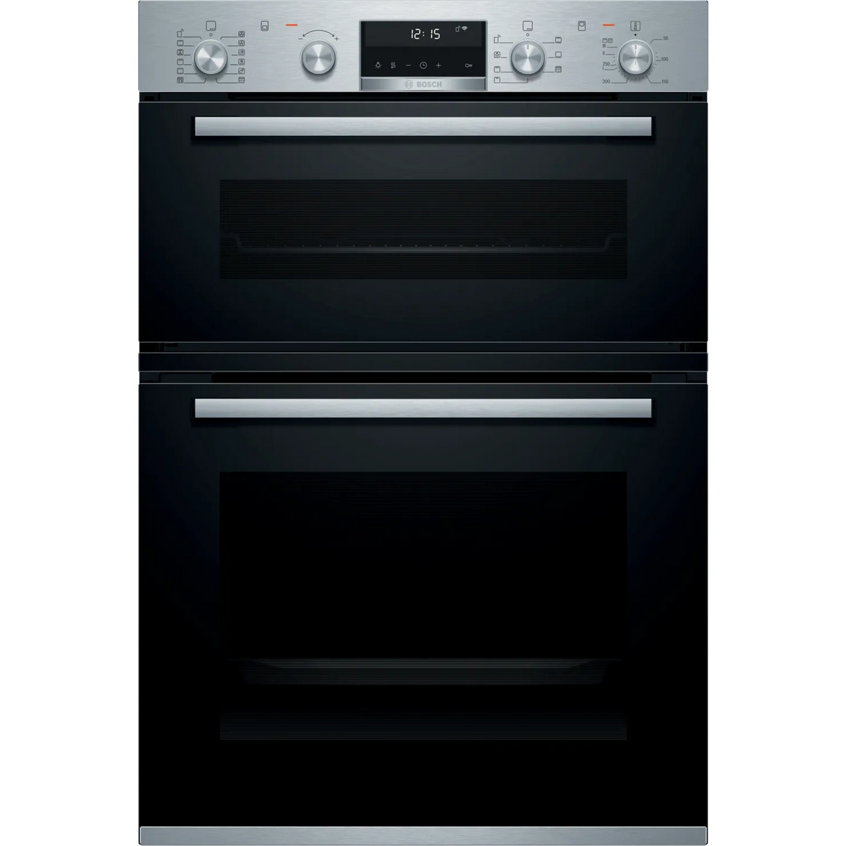 Bosch Series 6 Double Oven Brushed Steel MBA5785S6B