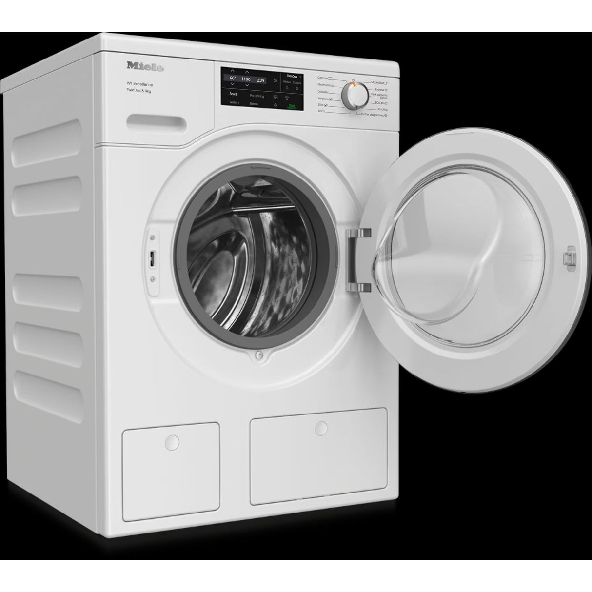 Miele 9kg TwinDos® Washing Machine Lotus White WEG665 11359270