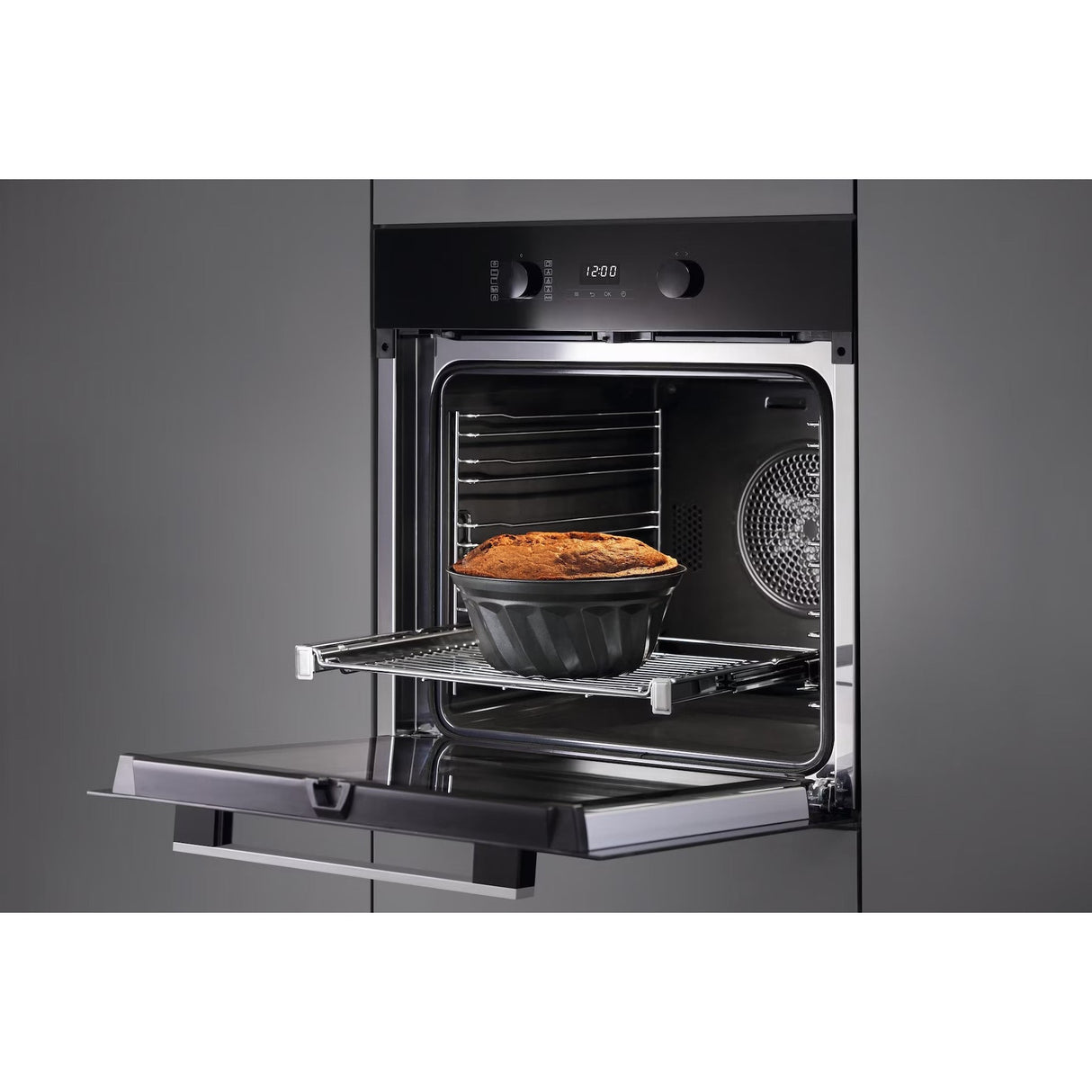 Miele Active Pyrolytic Signle Oven Obsidian Black | H 2455 BP | 12408780