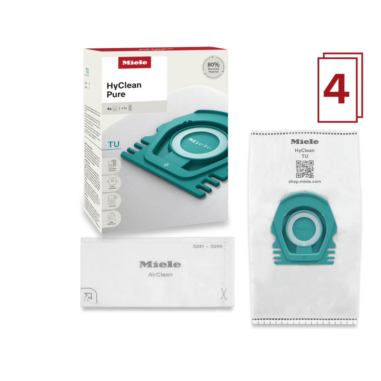 Miele HyClean Pure TU vacuum cleaner bag | 12557060