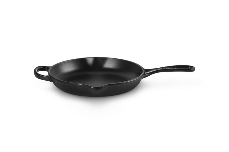 Le Creuset 23cm Cast Iron Round Skillet - Satin Black | 20182230000422