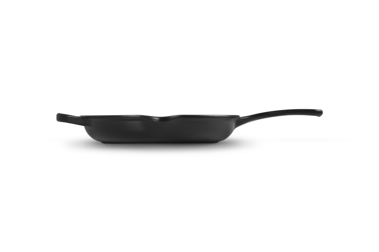 Le Creuset 23cm Cast Iron Round Skillet - Satin Black | 20182230000422