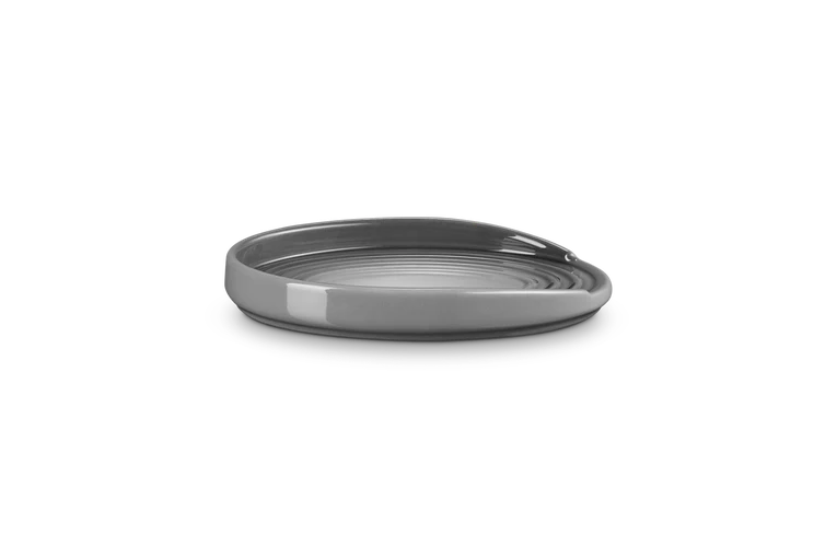 Le Creuset Stoneware Oval Spoon Rest - Flint | 71507154440099