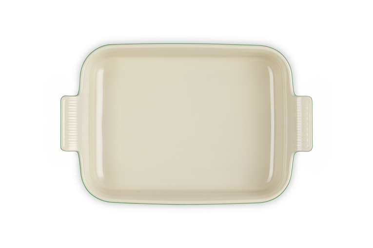 Le Creuset 32cm Stoneware Heritage Rectangular Dish - Bamboo Green | 71102324080001