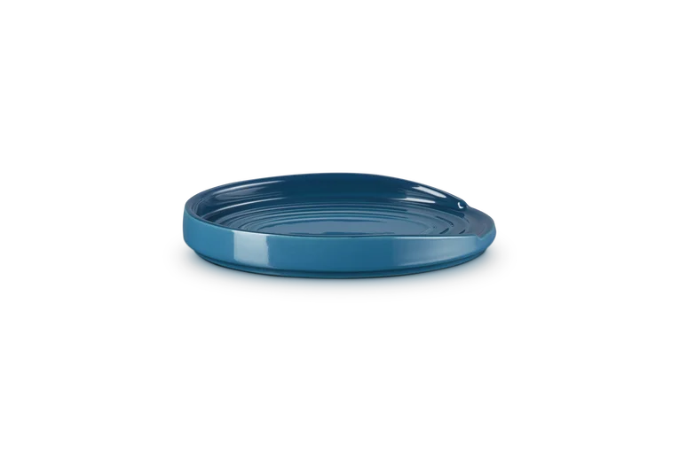 Le Creuset Stoneware Oval Spoon Rest - Deep Teal | 71507156420099