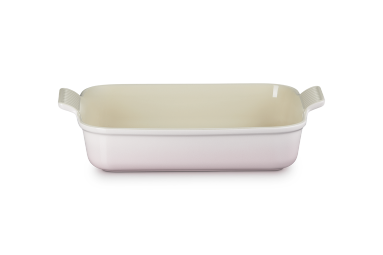 Le Creuset 32cm Stoneware Heritage Rectangular Dish - Shell Pink | 71102327770001