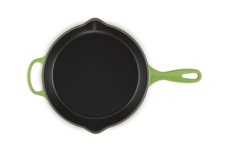 Le Creuset Signature 26cm Cast Iron Deep Skillet - Bamboo Green | 20187264080422