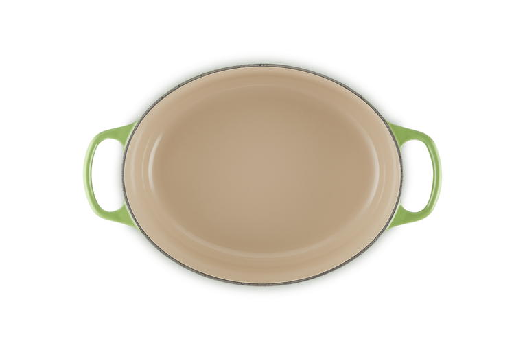 Le Creuset Signature 29cm Cast Iron Oval Casserole - Bamboo Green | 21178294082430