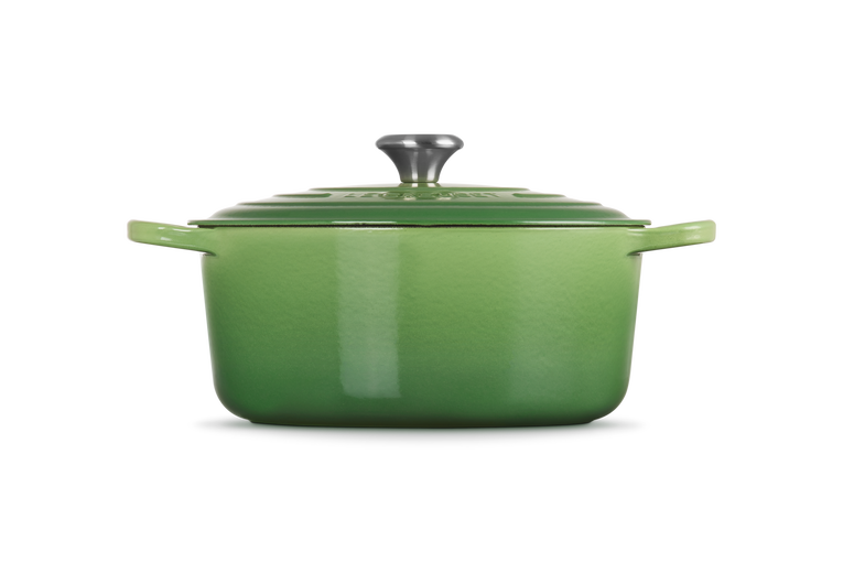 Le Creuset Signature 28cm Cast Iron Round Casserole - Bamboo Green | 21177284082430