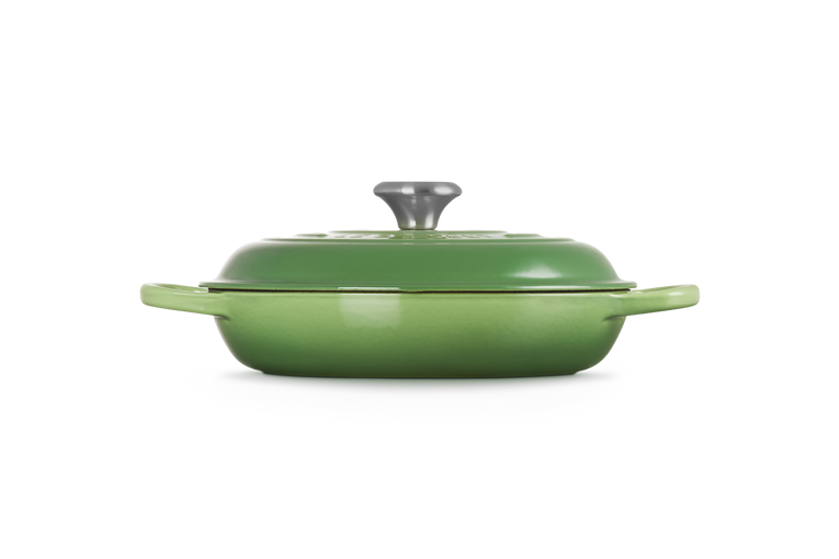Le Creuset Signature 26cm Cast Iron Shallow Casserole - Bamboo Green | 21180264082430