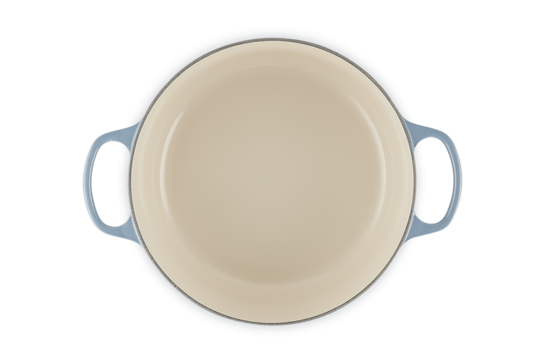 Le Creuset Signature 28cm Cast Iron Round Casserole - Chambray | 21177284344441