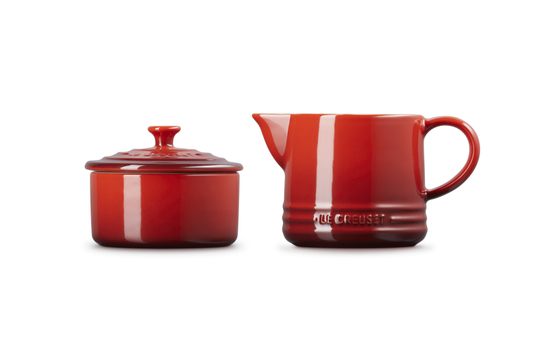 Le Creuset Signature Stoneware Milk & Sugar Set - Cerise | 89331000600003