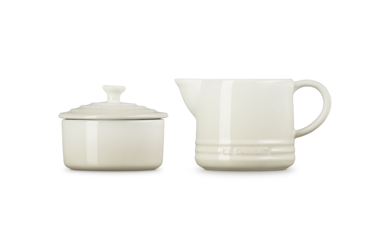 Le Creuset Signature Stoneware Milk & Sugar Set - Meringue | 89331007160003