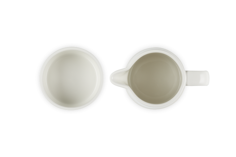 Le Creuset Signature Stoneware Milk & Sugar Set - Meringue | 89331007160003