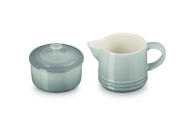 Le Creuset Signature Stoneware Milk & Sugar Set - Sea Salt | 89331007170003