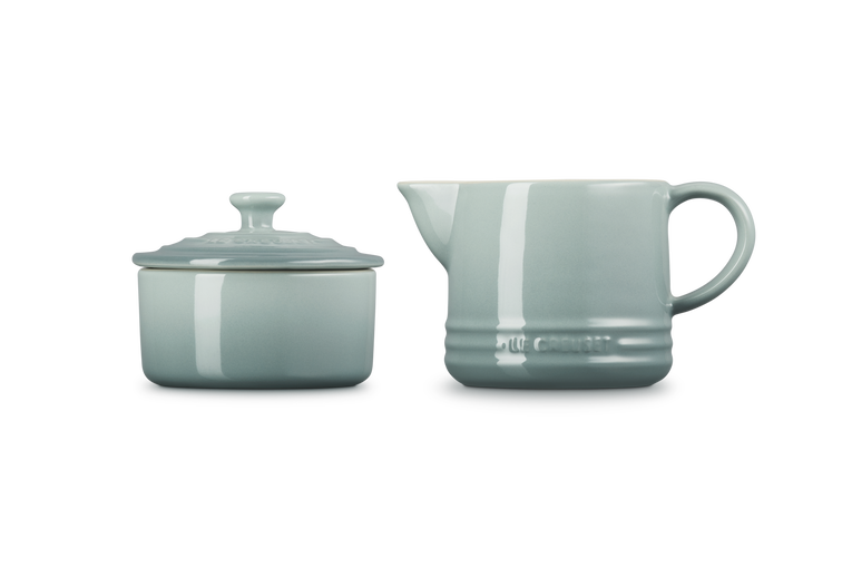Le Creuset Signature Stoneware Milk & Sugar Set - Sea Salt | 89331007170003