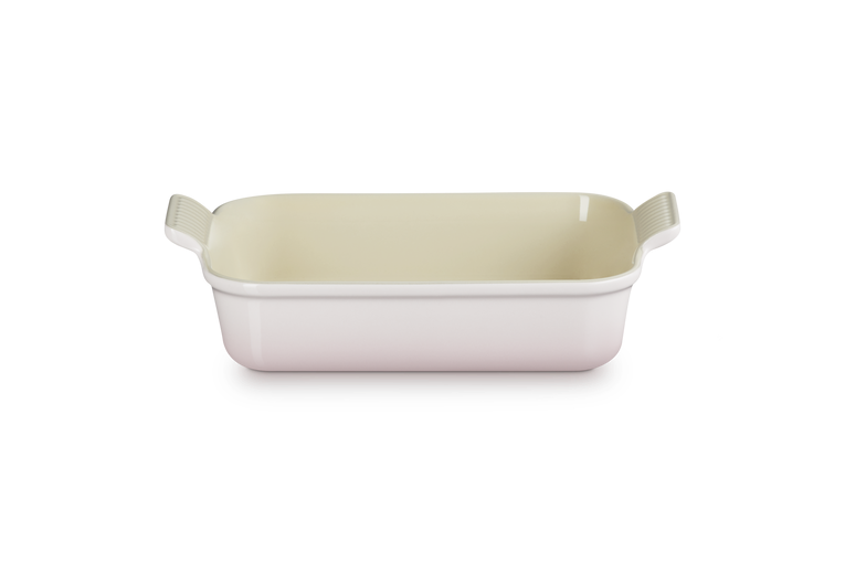 Le Creuset 26cm Stoneware Heritage Rectangular Dish - Shell Pink | 71102267770001