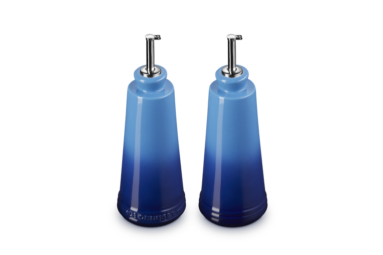 Le Creuset Signature Stoneware 300ml Oil & Vinegar Set - Azure | 80842302200003