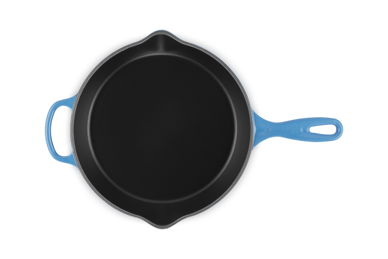 Le Creuset Signature 26cm Cast Iron Deep Skillet - Azure | 20187262200422