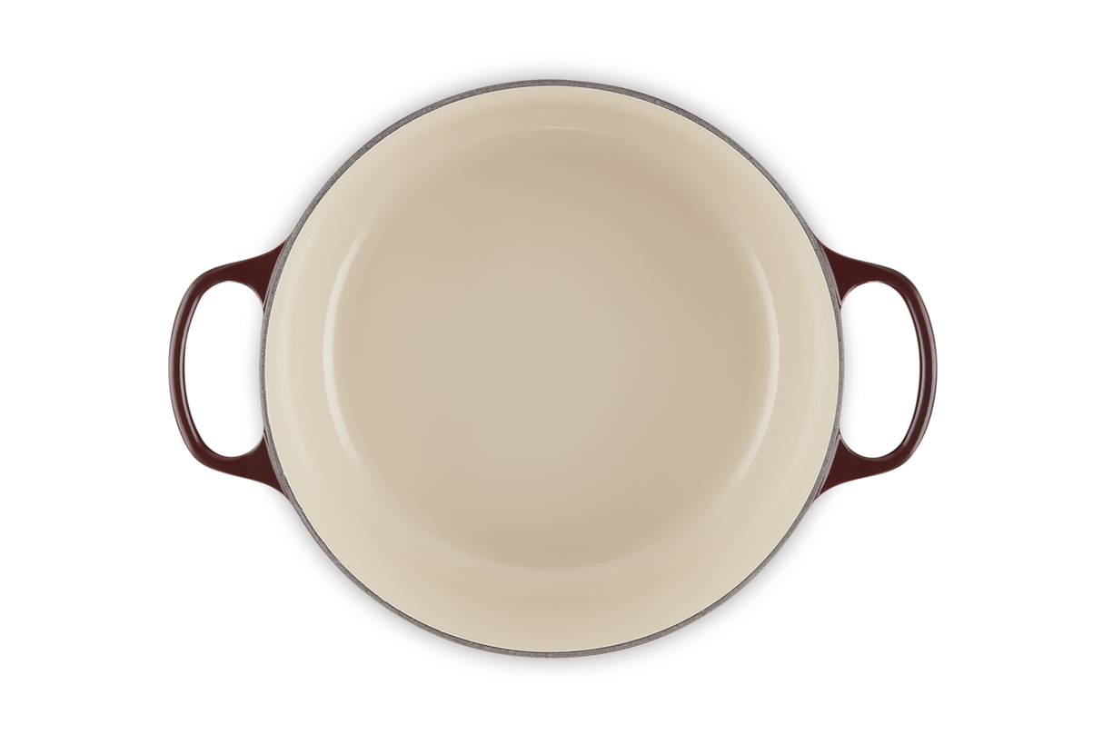 Le Creuset Signature 28cm Cast Iron Round Casserole - Garnet | 21177289494441