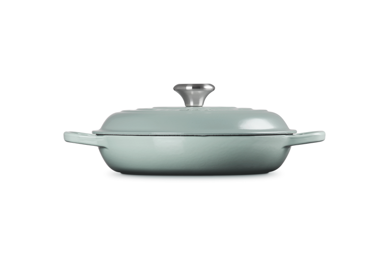 Le Creuset Signature 26cm Cast Iron Shallow Casserole - Sea Salt | 21180267174430