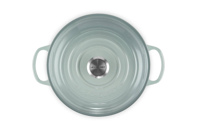 Le Creuset Signature 26cm Cast Iron Shallow Casserole - Sea Salt | 21180267174430