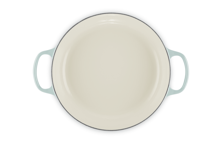 Le Creuset Signature 30cm Cast Iron Shallow Casserole - Sea Salt | 21180307174430