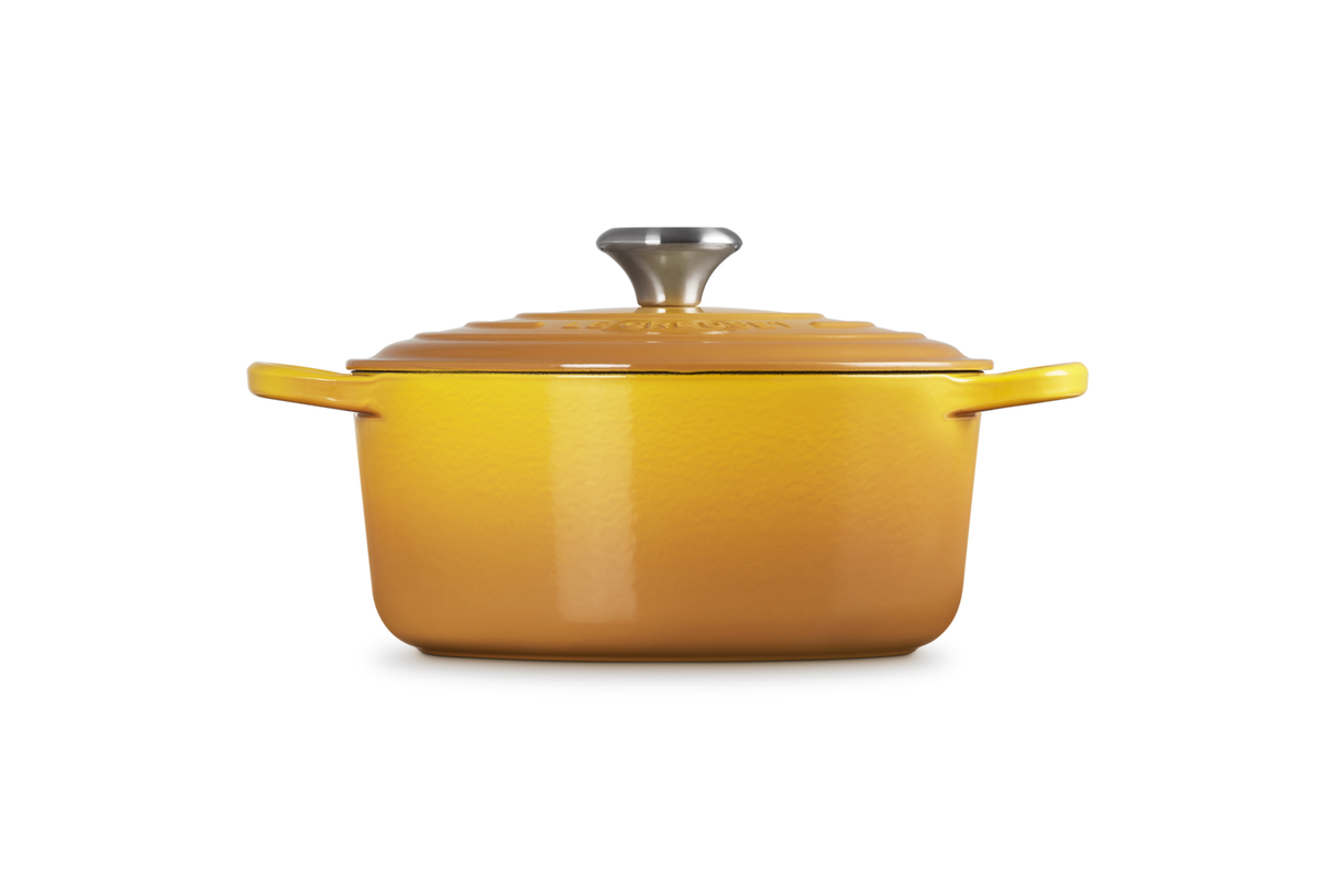 Le Creuset Signature 24cm Cast Iron Round Casserole - Nectar | 21177246724430