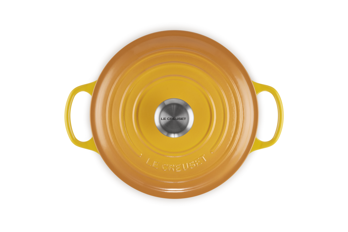 Le Creuset Signature 24cm Cast Iron Round Casserole - Nectar | 21177246724430