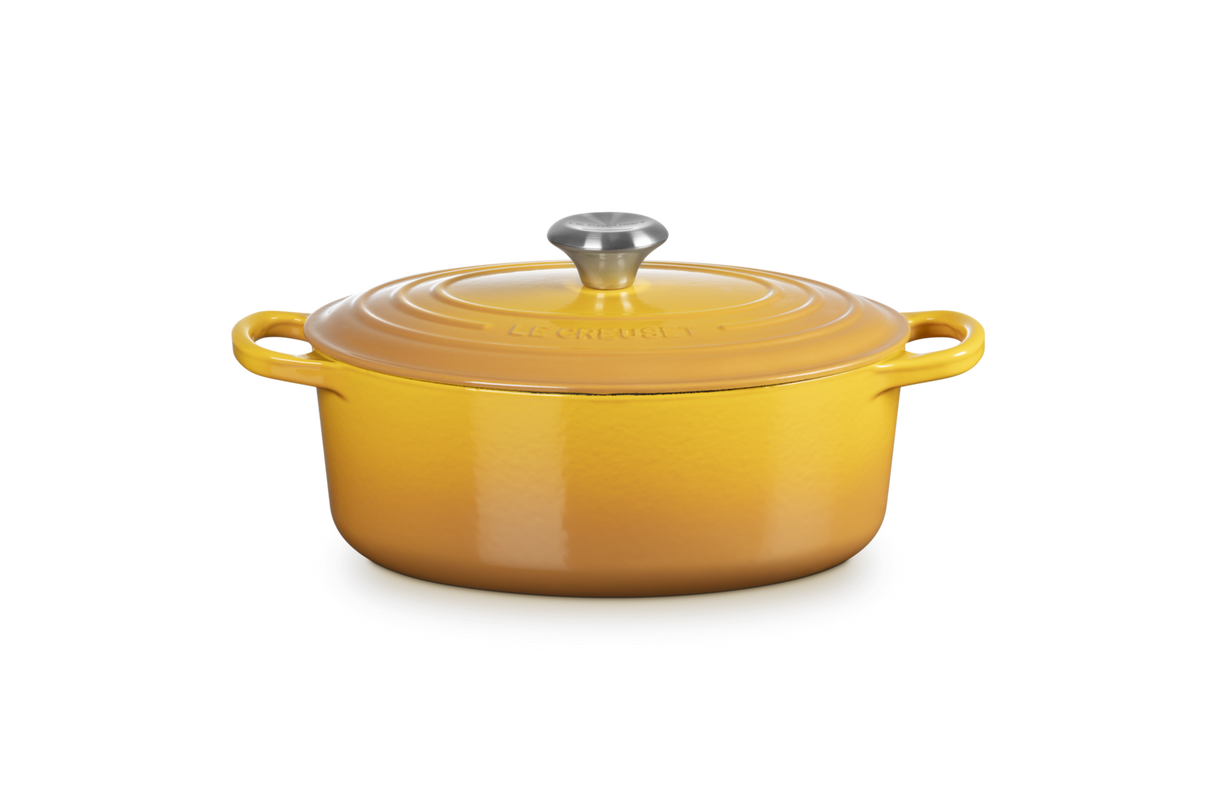 Le Creuset Signature 27cm Cast Iron Oval Casserole - Nectar | 21178276727430