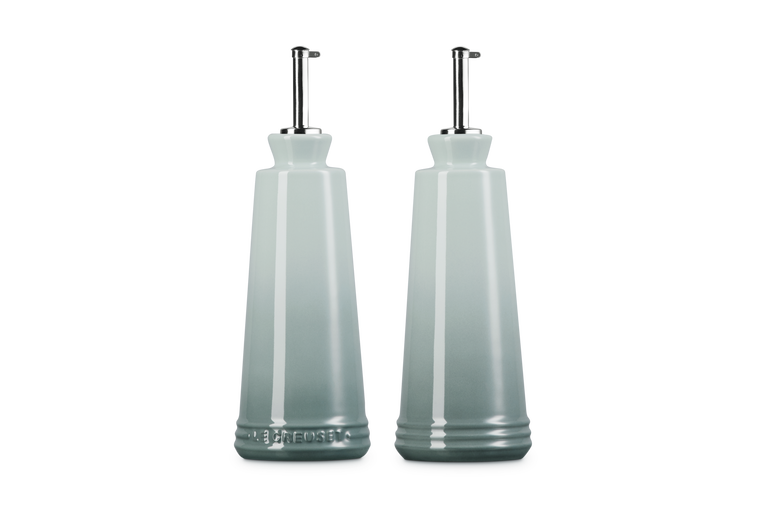 Le Creuset Signature Stoneware 300ml Oil & Vinegar Set - Sea Salt | 80842307170003
