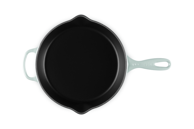 Le Creuset Signature 26cm Cast Iron Deep Skillet - Sea Salt | 20187267170422