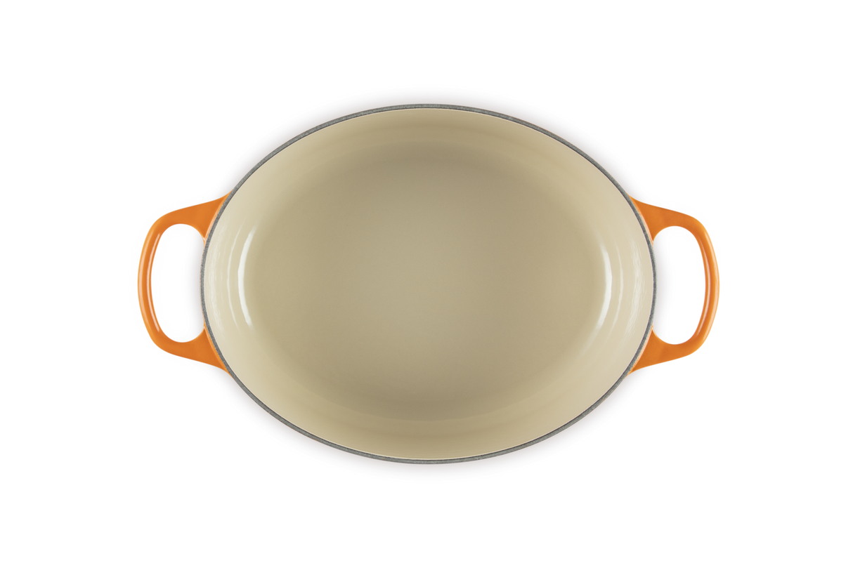 Le Creuset Signature 29cm Cast Iron Oval Casserole - Volcanic | 21178290902430