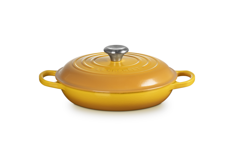 Le Creuset Signature 26cm Cast Iron Shallow Casserole - Nectar | 21180266724430