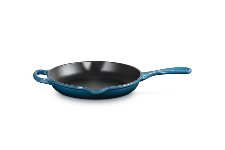 Le Creuset 23cm Cast Iron Round Skillet - Deep Teal | 20182236420422