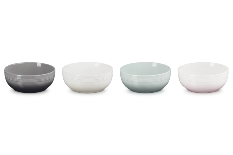 Le Creuset Stoneware Coupe Set of 4 Cereal Bowls | 79291857978019
