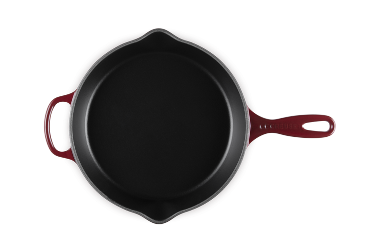 Le Creuset Signature 26cm Cast Iron Deep Skillet - Garnet | 20187269490422
