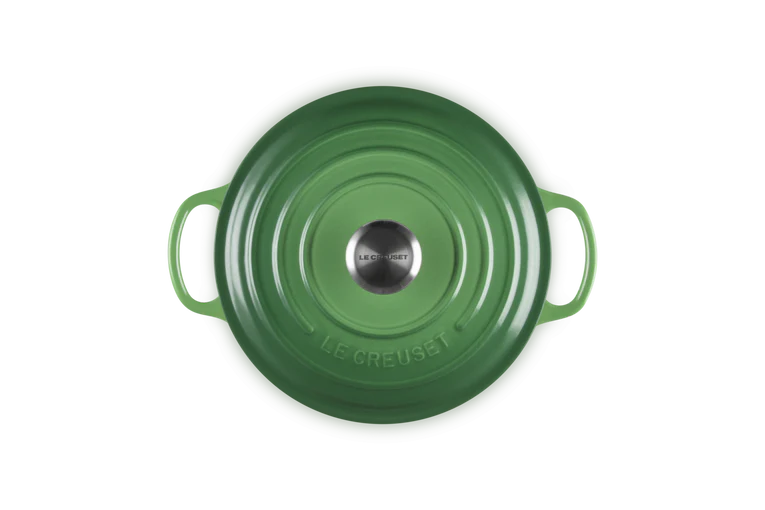 Le Creuset Signature 20cm Cast Iron Round Casserole - Bamboo Green | 21177204344441