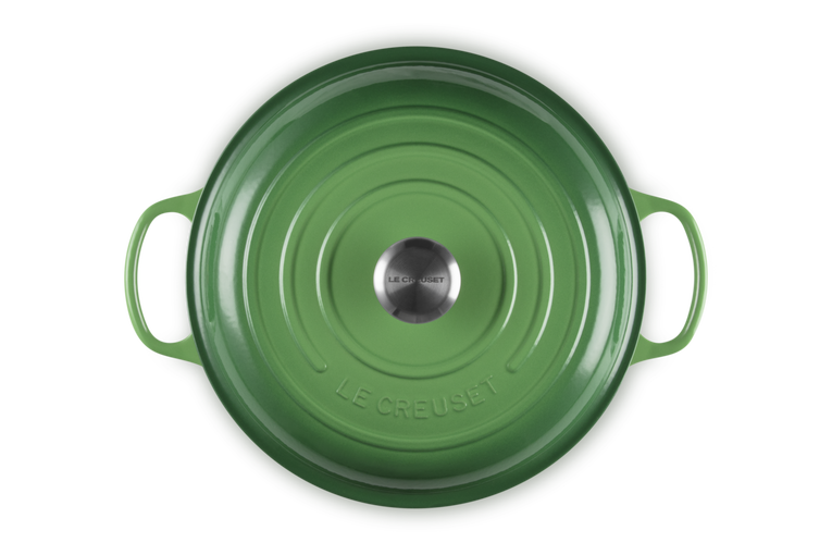 Le Creuset Signature 30cm Cast Iron Shallow Casserole - Bamboo Green | 21180304082430