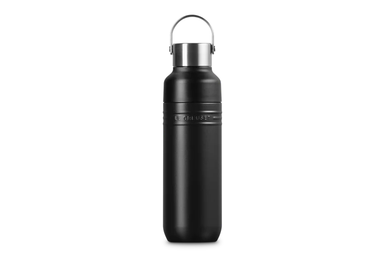 Le Creuset 500ml Insulated On the Go Bottle - Satin Black | 41066280000001