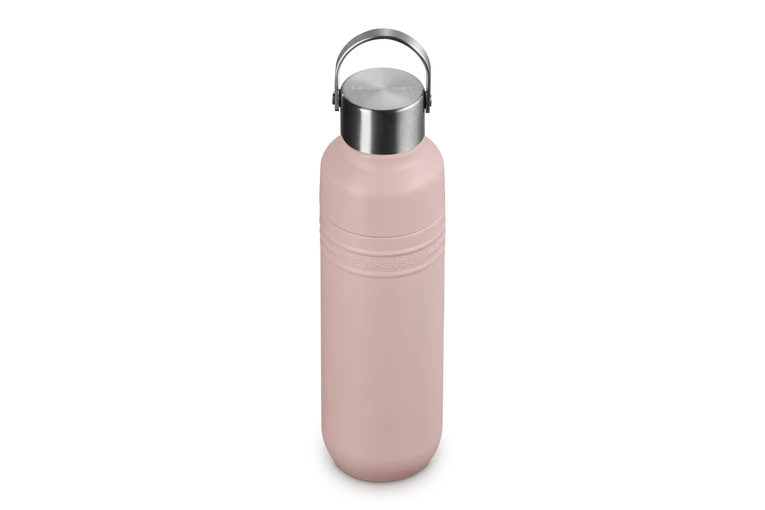 Le Creuset 500ml Insulated On the Go Bottle - Shell Pink | 41066287770001