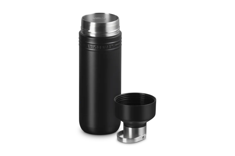 Le Creuset 1L Insulated On the Go Bottle - Satin Black | 41066330000001